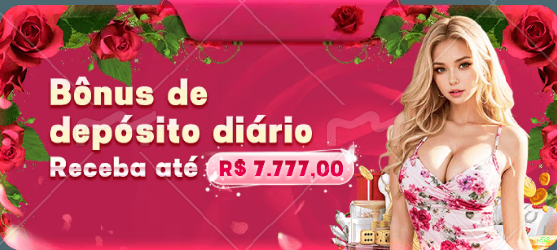Bônus boas-vindas s58 R$100